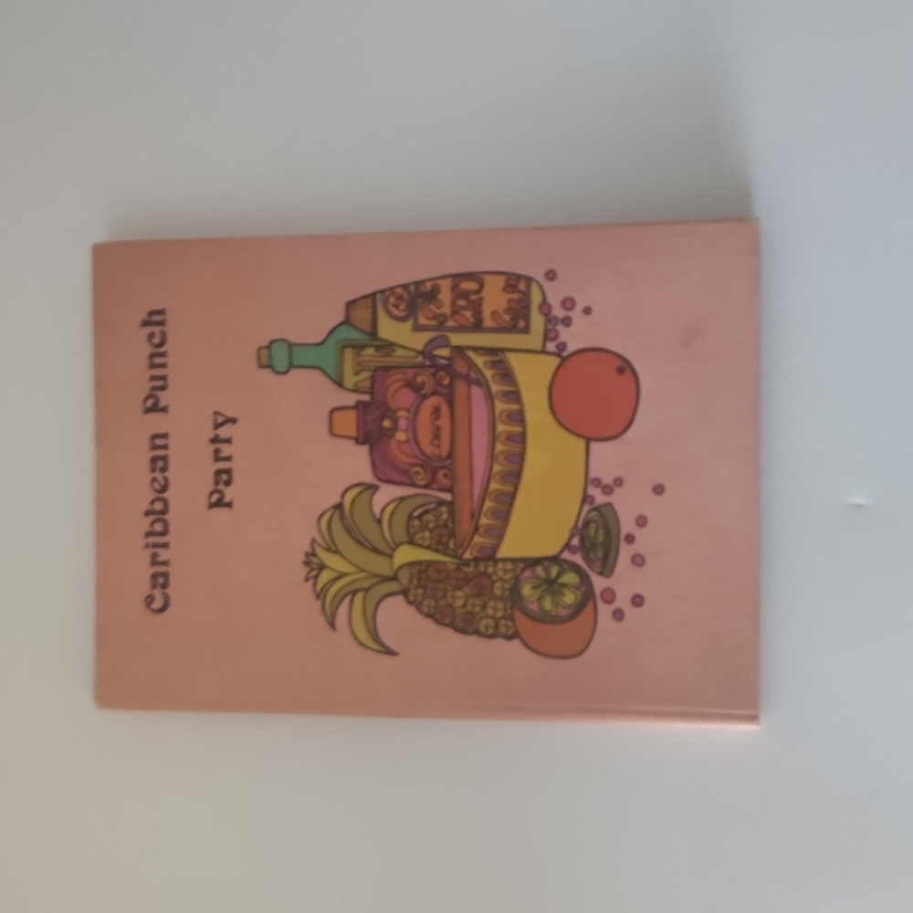 1971 Vintage Buzza Book Caribbean Punch Party